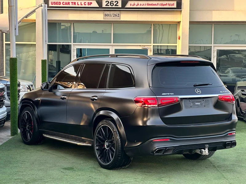 MERCEDES BENZ AMG GLS63  2021 GCC FULL OPTION ORIGINAL PAINT UNDER WARRANTY PERFECT CONDITION63145812755970113
