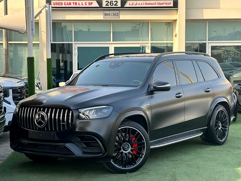 MERCEDES BENZ AMG GLS63  2021 GCC FULL OPTION ORIGINAL PAINT UNDER WARRANTY PERFECT CONDITION63145812755970112