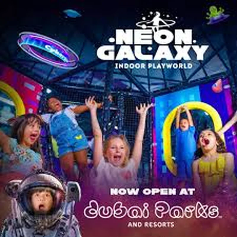 Exciting Neon Galaxy Play Zone Pass for 1 Hour!629296560376341111