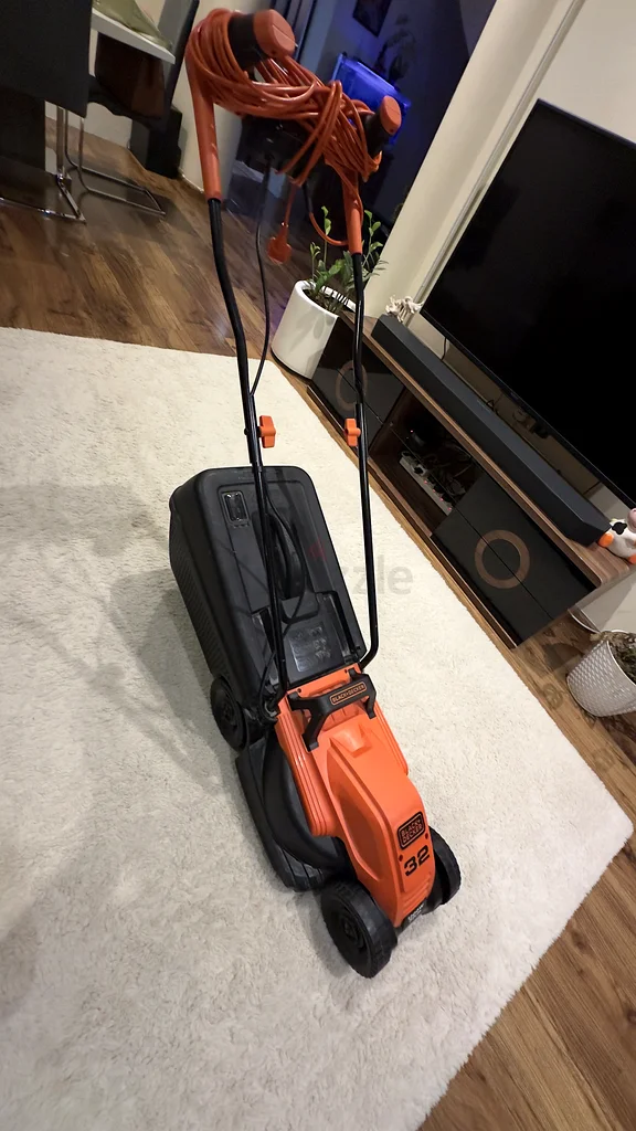 Efficient Black  Decker Electric Lawn Mower for Sale!63252940961410113