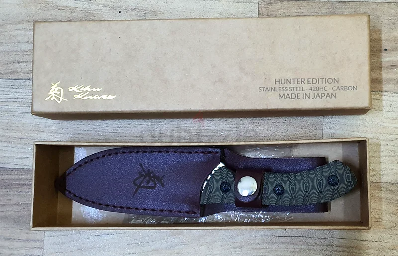 Stainless Steel Camping Knife Made in Japan63169933816451111