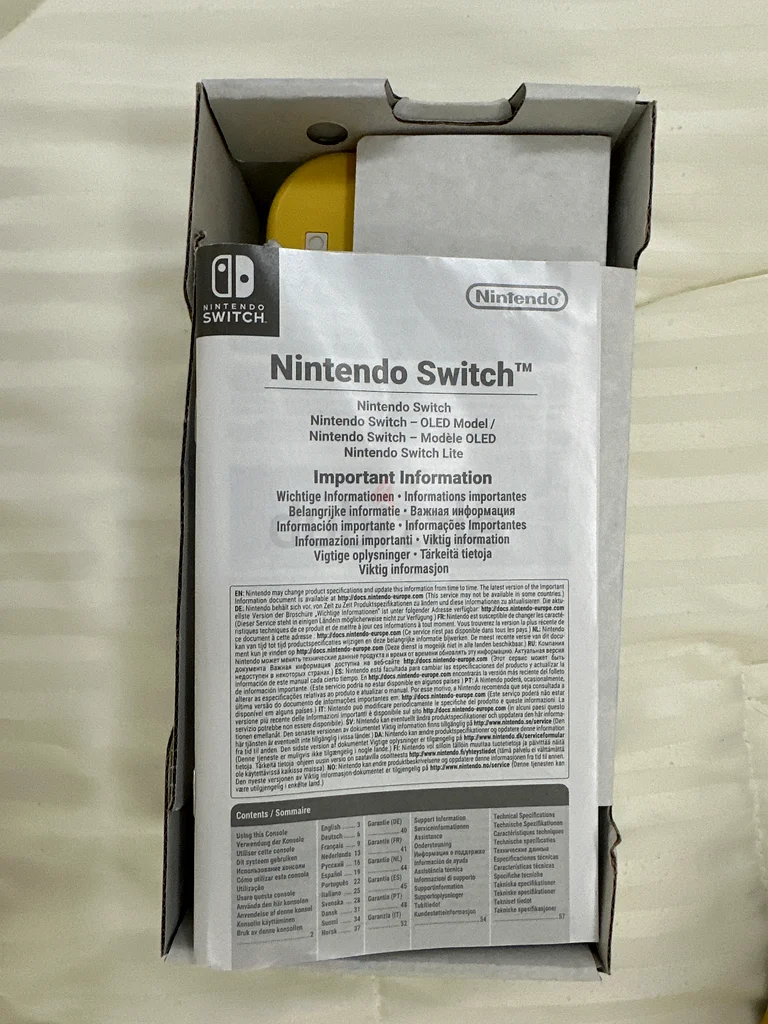 Nintendo switch LITE63230192205955111