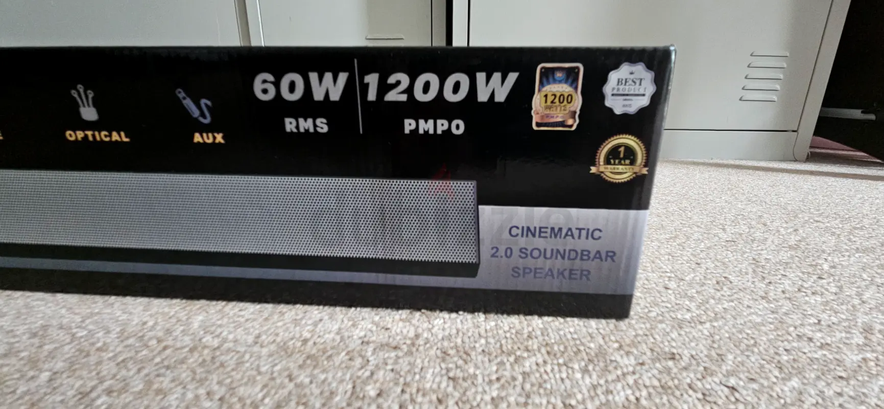 Engage cinematic speaker bar- brand new