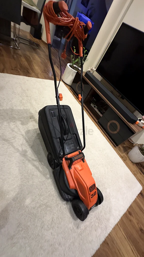 Efficient Black  Decker Electric Lawn Mower for Sale!63252940961410114