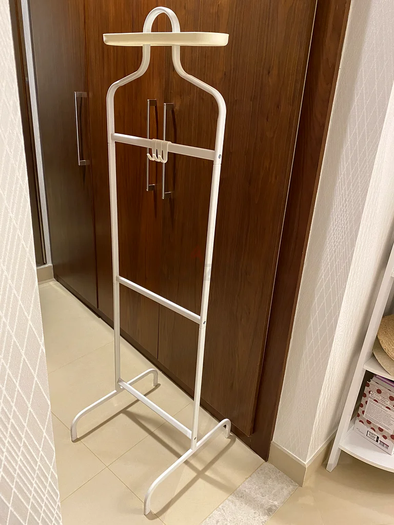 Ikea white clothes rack / stand / Mulig hanger63184726369410113