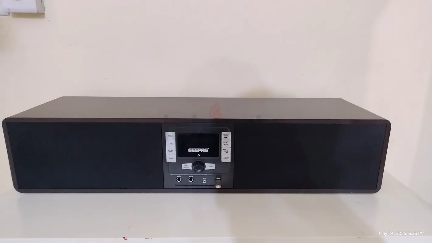 Sleek Home Audio System - Perfect Sound Quality!