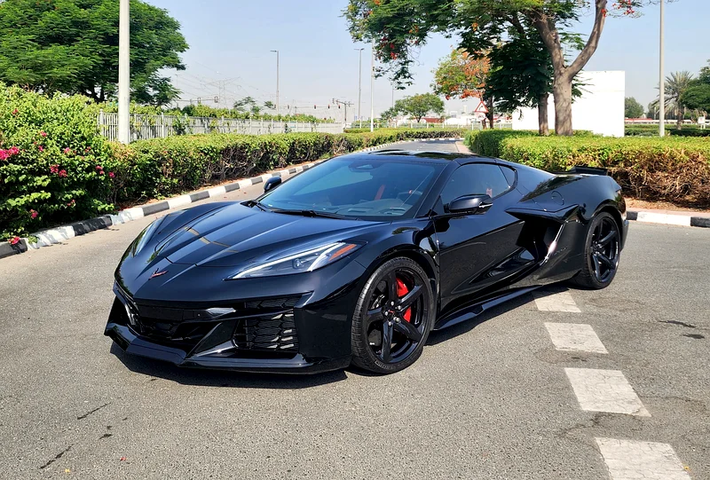 2024 CHEVROLET CORVETTE Z06 3LZ WITH WARRANTY, V8 5.5L  PETROL (670 HP) . HARD TOP CONVERTIBLE, AUTO63174308296066111