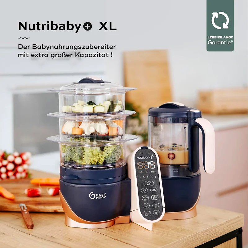 Nutri Baby + Food Processor and Blender, Mov Grey 500.0 Watt63203707069697111
