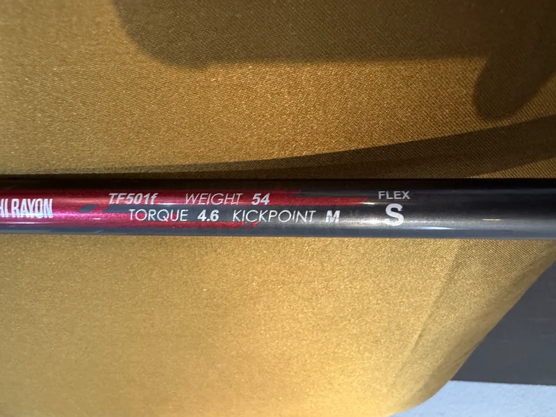 Stiff Tobunda “TriFit” 3 Wood, 15* Loft, RH, Mitsubishi Rayon 54g Graphite Shaft (S Flex) Japanese G63246750246019113