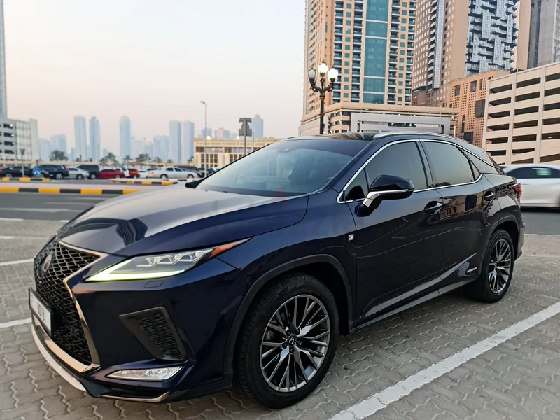 لكزس RX-450h (هايبرد) (F-sport) أعلى فئة مع عقد صيانة لكزس لمدة سنتين، لم تتعرض لحادث63149584489474111