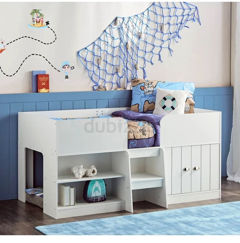 Stylish and Functional Kids Bed with Storage bed kids سرير اطفال عالي628638219847691113