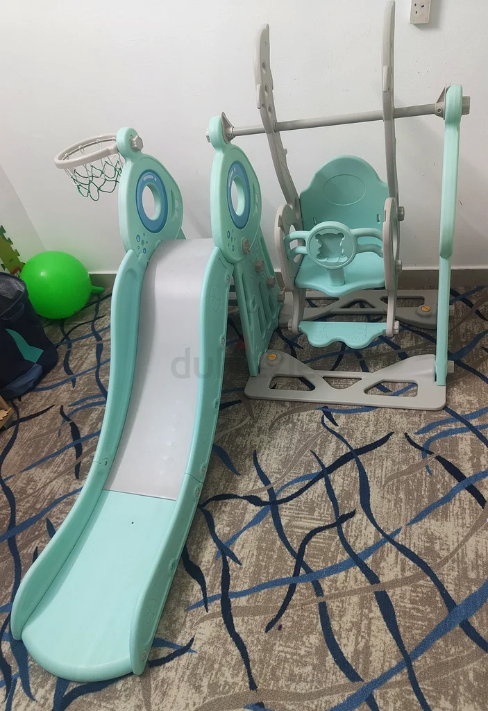 مجموعة منزلقة وكرسي أرجوحة داخلية ممتعة للأطفال632267884035861124