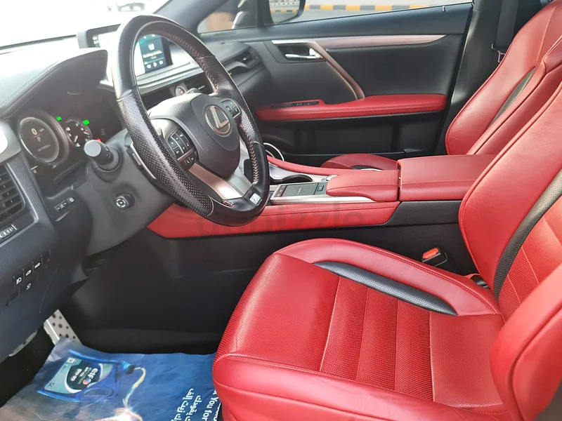 لكزس RX-450h (هايبرد) (F-sport) أعلى فئة مع عقد صيانة لكزس لمدة سنتين، لم تتعرض لحادث63149584489474112