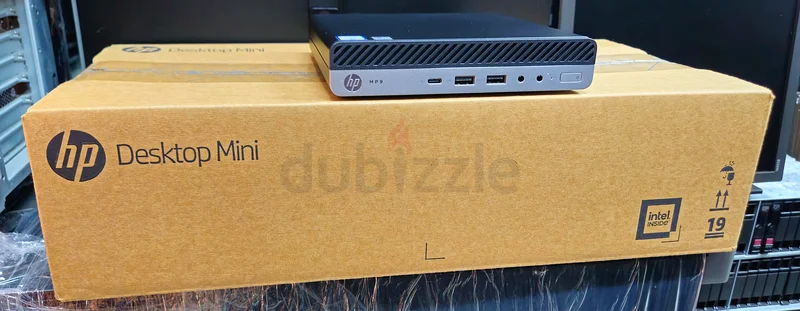 ضمن الضمان الأصلي من HP، جهاز كمبيوتر HP G4 ميني بمعالج Intel Core i5 من الجيل الثامن (قابل للترقية) - بذاكرة وصول عشوائي سعة 8 جيجابايت - وقرص صلب من نوع NVMe SSD سعة 128 جيجابايت، معبأ في علبة جديدة63266083212291111