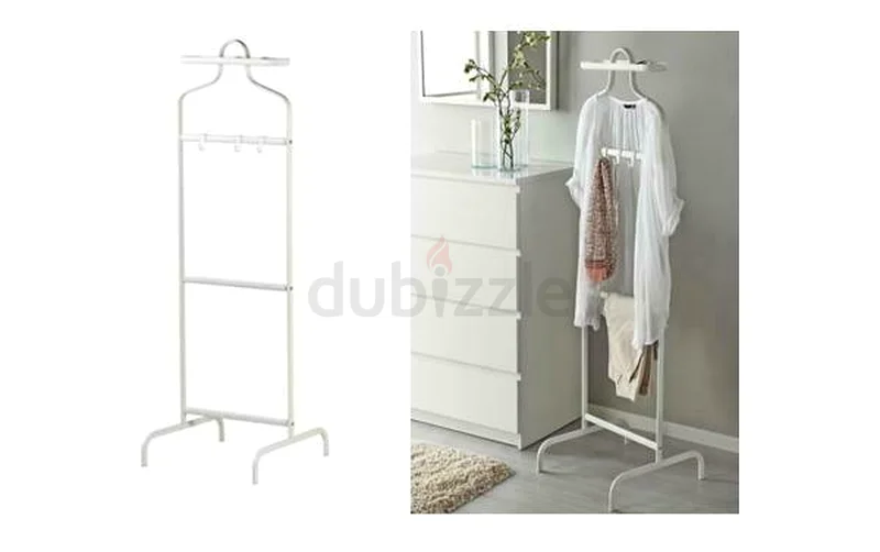 Ikea white clothes rack / stand / Mulig hanger63184726369410114