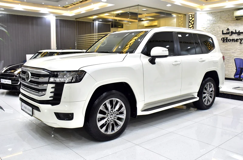 AED 4,190 EMi at 0% DP | Toyota Land Cruiser GXR ( 2022 Model ) in White Color GCC Specs63158802289537111