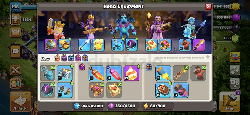 Clash of clans th 15 semi maxed63174332422019112