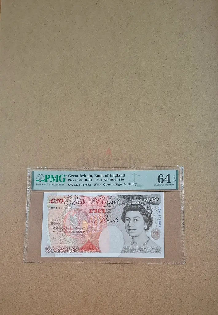 Fifty pound great Britain