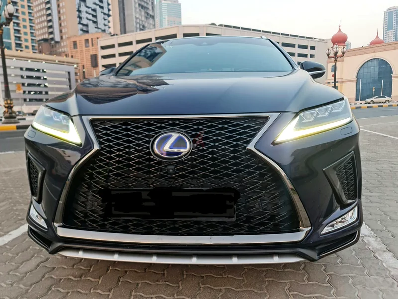 لكزس RX-450h (هايبرد) (F-sport) أعلى فئة مع عقد صيانة لكزس لمدة سنتين، لم تتعرض لحادث63149584489474114