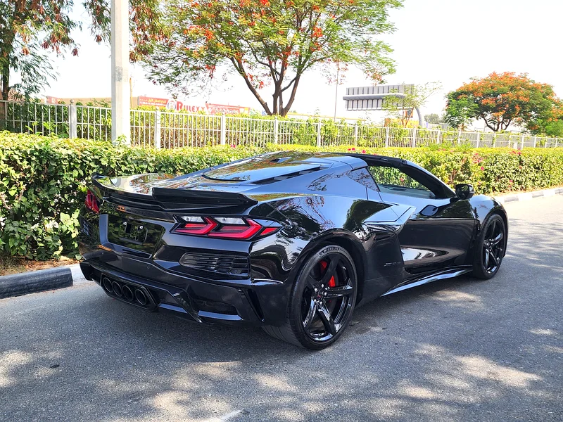 2024 CHEVROLET CORVETTE Z06 3LZ WITH WARRANTY, V8 5.5L  PETROL (670 HP) . HARD TOP CONVERTIBLE, AUTO63174308296066114