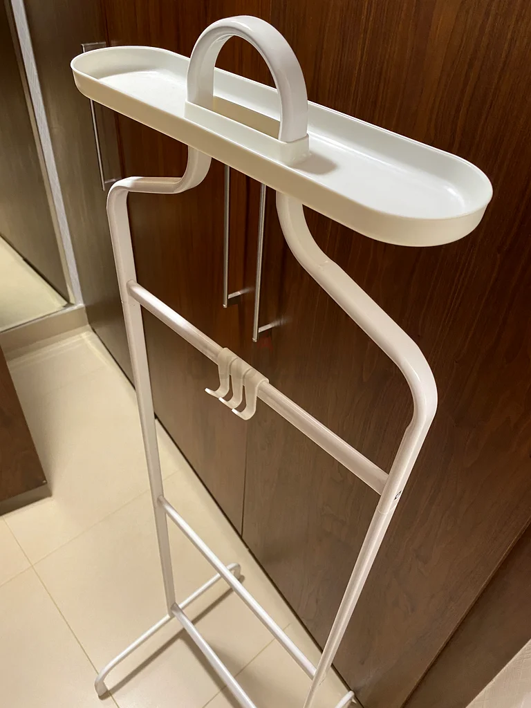 Ikea white clothes rack / stand / Mulig hanger63184726369410111