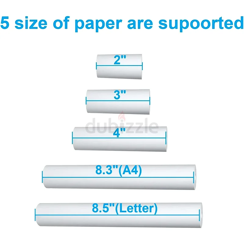 IOOIOO A40 Peripage Portable Inkless Printer.Thermal Paper Sticker Label63259708087427111