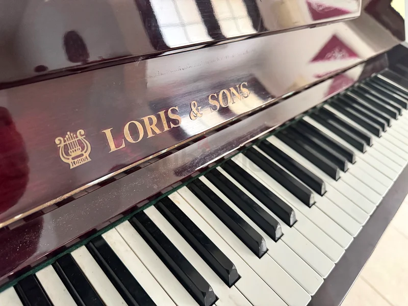 British Expat owned, Elegant Up Right Piano with Matching Bench for Sale!63263494701826114