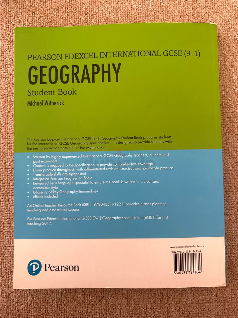 كتاب مدرسي شامل في الجغرافيا لامتحان GCSE!63264585962754111