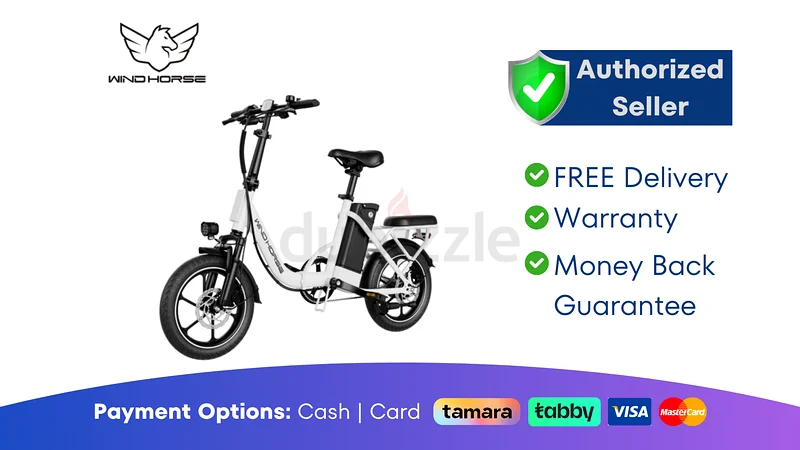 Wind Horse W2 B Electric Bike ● Brand New | 1 Year Warranty | FREE Delivery | AJM624363264581991681119