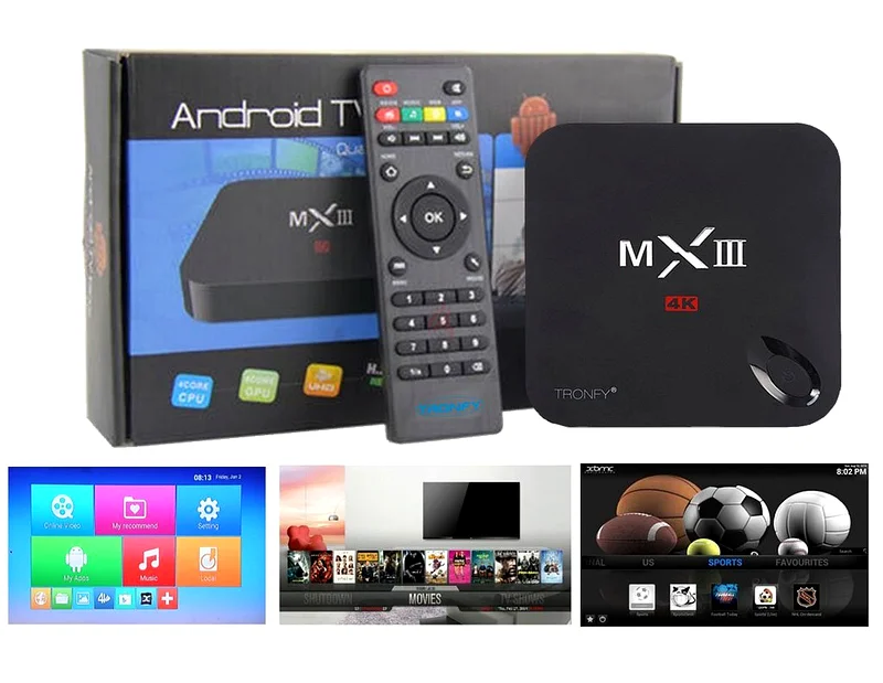 Unlock Endless Entertainment with the MXIII Android TV Box! - Used Once in a Perfect Condition63262399516290112