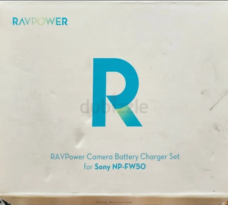 شاحن بطارية كاميرا NP-FW50 من RAVPower، مجموعة مناسبة لجهاز Sony A6000، A6500، A6300، A7، A7II، A7SII، A7S، A7S263172681367939111