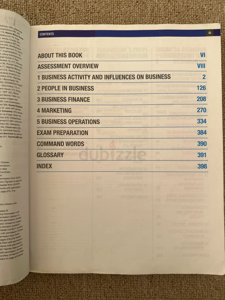 بيارسون إديكسل إمتحان GCSE الدولي في إدارة الأعمال، كتاب الطالب63264585942913111