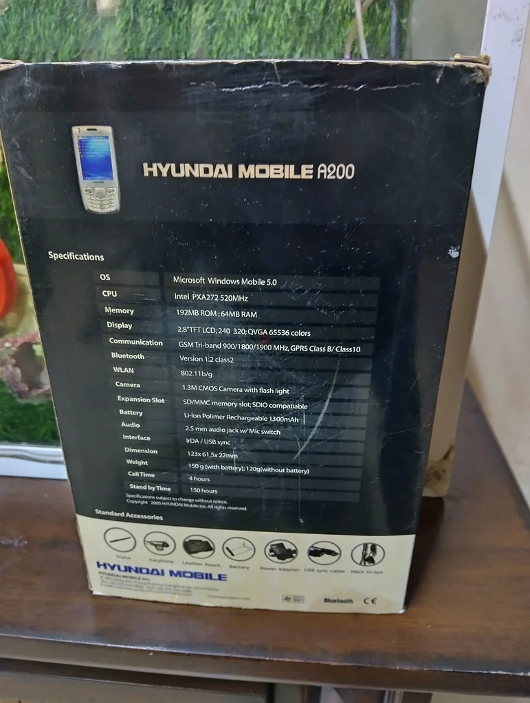 Hyundai mobile ( 2005) pocket pc A20063183248331394111