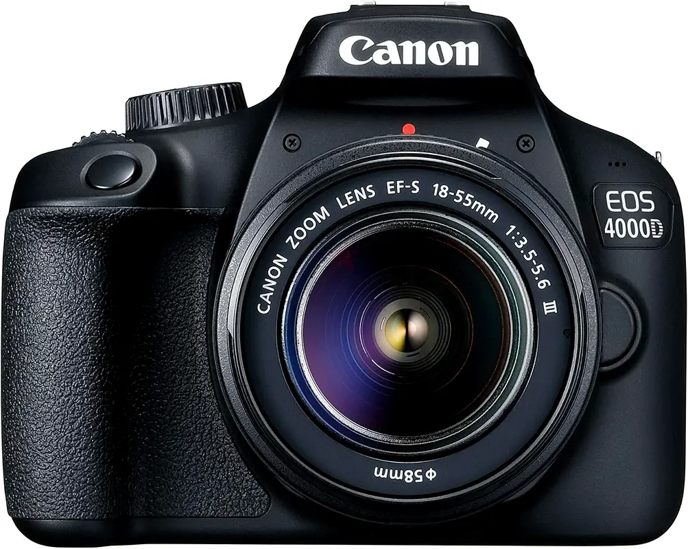 Like New Canon EOS 4000D DSLR Camera with 18-55mm Lens for Sale!