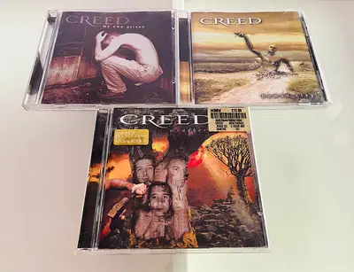 3 Creed Music CD’s