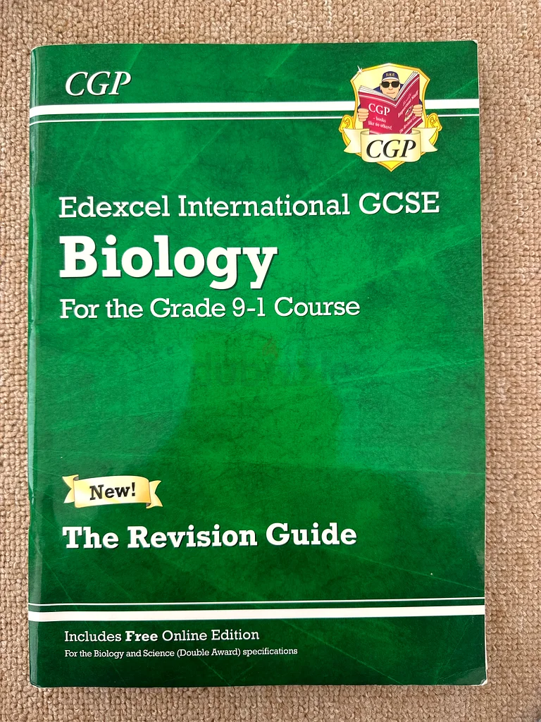 كتاب تدريب امتحان البيولوجيا GCSE - مثالي للصف 9-1!63264585922435111