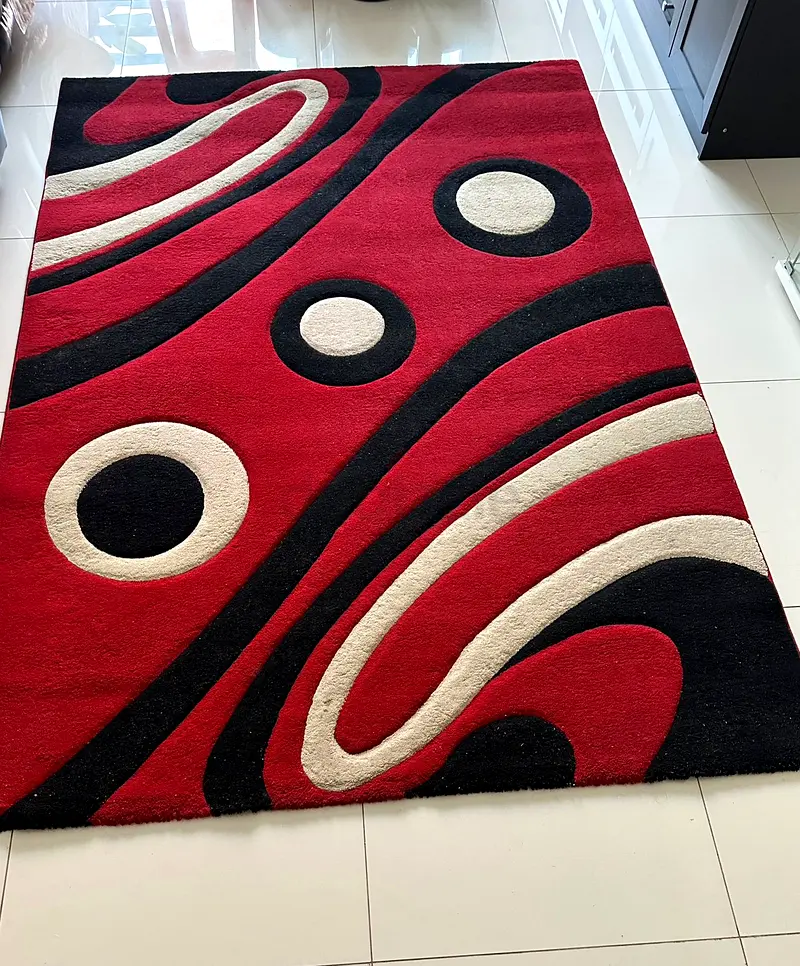 Vibrant Abstract Area Rug - Perfect for Any Space! Persian Carpet