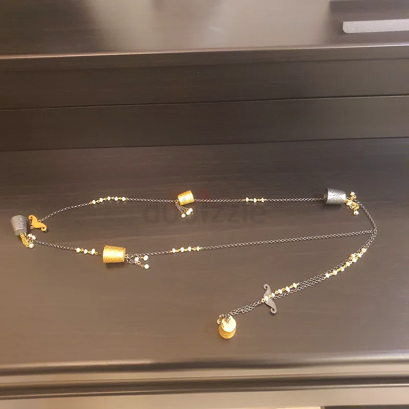 طقم إكسسوارات نسائي فضي63173860742914114