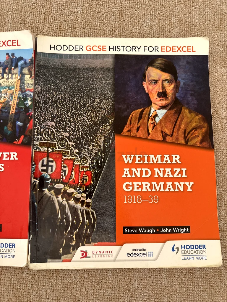 مجموعة كتب مدرسية لتاريخ GCSE: ضرورة لا غنى عنها للطلاب الشباب!63264586275585114