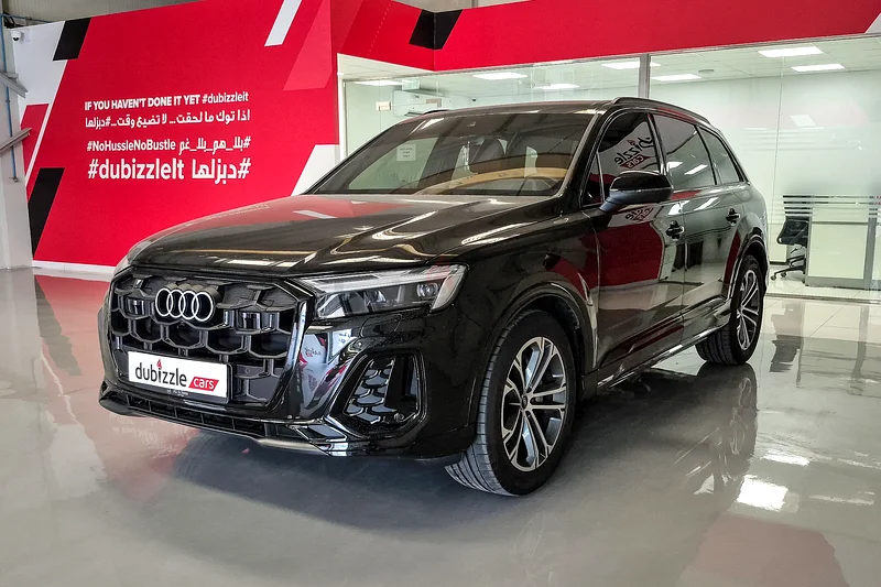 3721 درهم/شهر | أودي Q7 45 TFSI S-Line Quattro 2024 | مواصفات دول مجلس التعاون الخليجي | رقم المرجع#32469263170389585025112