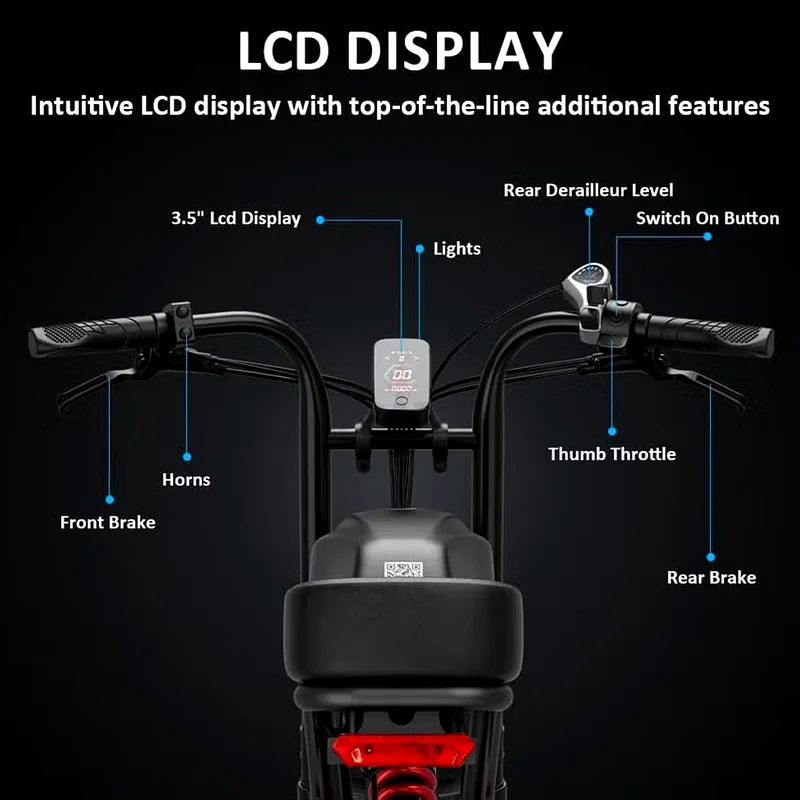 Wind Horse D5 Electric Bike ● Brand New | 1 Year Warranty | FREE Delivery | AJM235463264584850049112