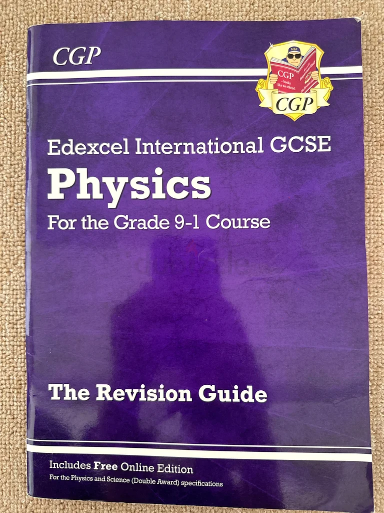 دليل مراجعة فيزياء Edexcel الدولية لشهادة GCSE632645859292171129