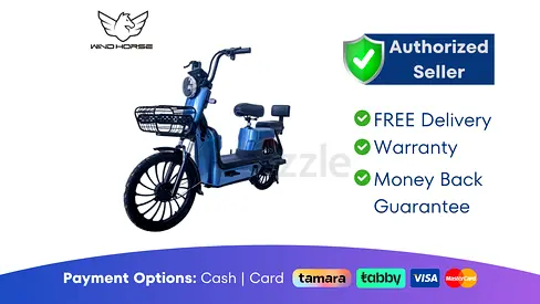 Wind Horse M3 Electric Bike ● Brand New | 1 Year Warranty | FREE Delivery | AJM1434