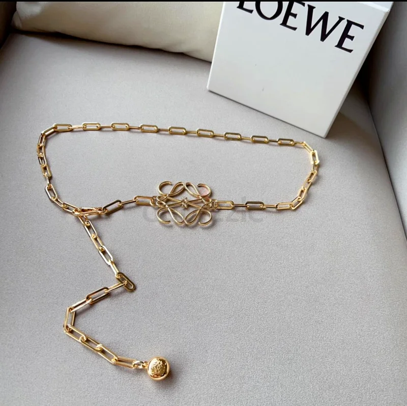 New Loewe Quilted Chain Belt63241132231042112