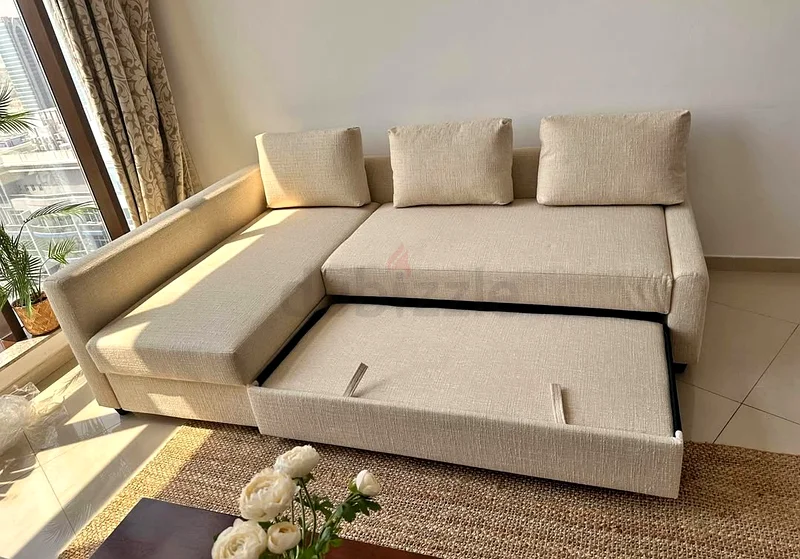 IKEA L Shape Sofa Bed For Sell dubizzle