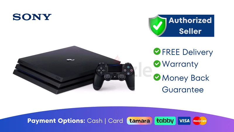 Sony PS4 Pro - 1TB - Black ● PlayStation | Warranty | FREE Delivery | AJM8564632655993185301122