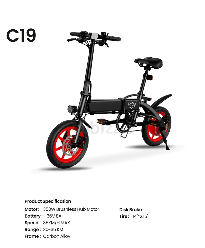 Wind Horse C19 Folding Electric Bike ● Brand New | 1 Year Warranty | FREE Delivery | AJM849563264582057346112