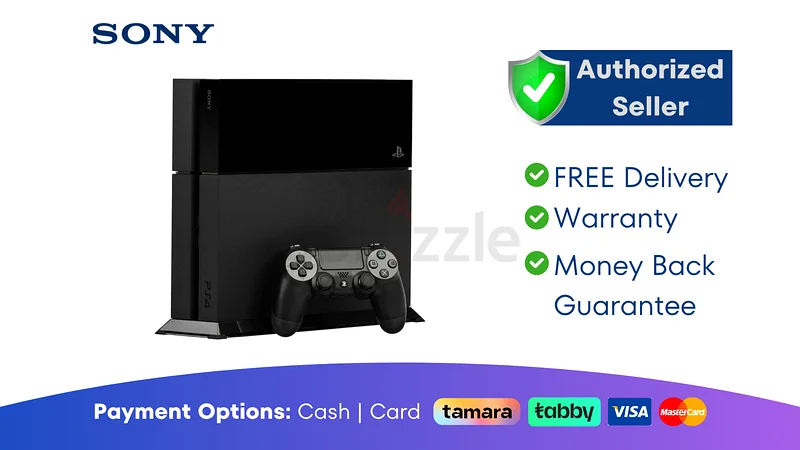 Sony PS4 Fat - 500GB - Black ● PlayStation | Warranty | FREE Delivery | AJM6478632655993331211119