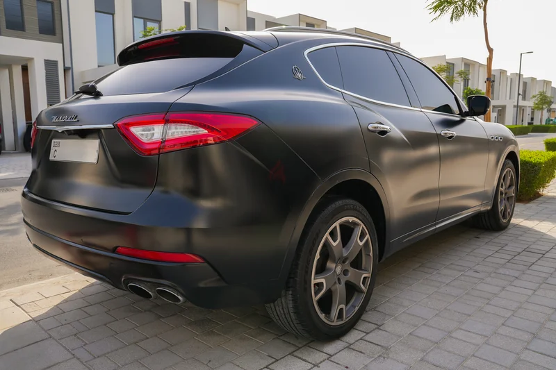 Maserati Levante 3.0L PPF Satin black62932677178113112