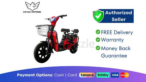 Wind Horse M1 Electric Bike ● Brand New | 1 Year Warranty | FREE Delivery | AJM9582